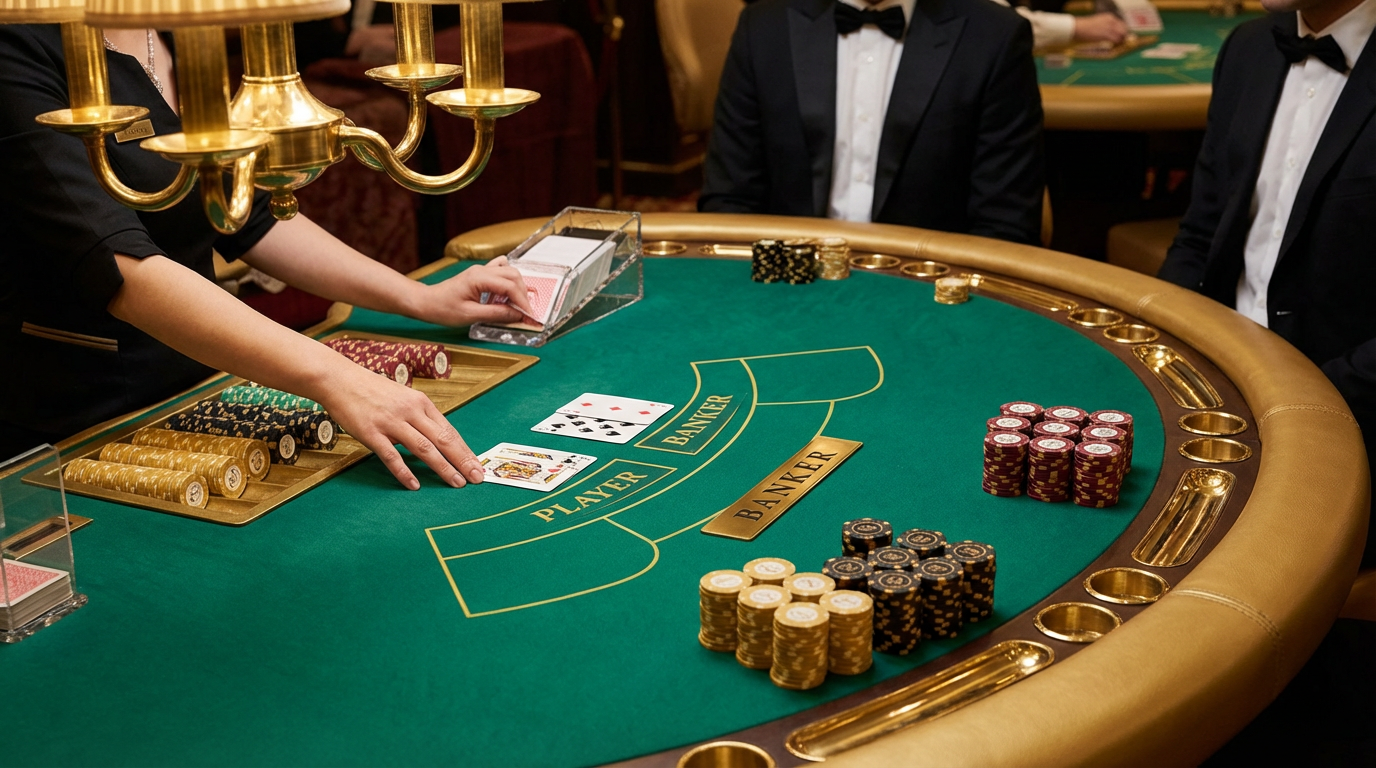 Bacará VIP - Jogo de Cartas Premium