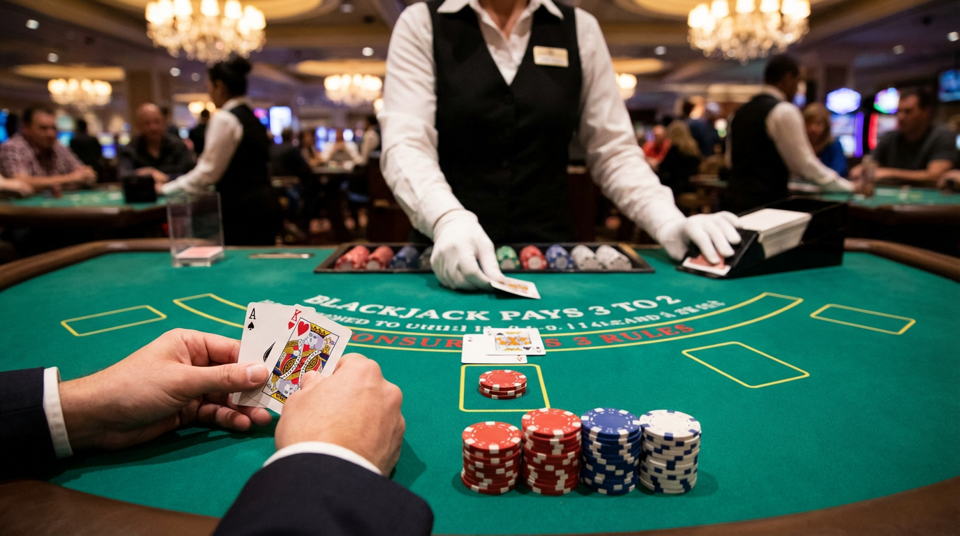 Blackjack 21 Ao Vivo com Dealers Brasileiros